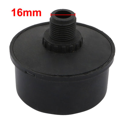 Harfington 16mm Male Thread Air Compressor Intake Filter Silencer Muffler
