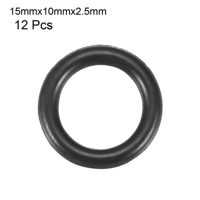 Harfington Nitrile Rubber O-Rings, Metric Buna-N Sealing Gasket Pack of 12