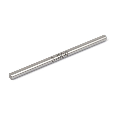 Harfington 3.00mm Dia +/-0.001mm Tolerance Tungsten Carbide Cylindrical Pin Gage Gauge