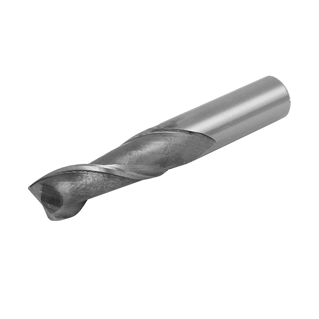 Harfington 16mm Cutting Dia 100mm Long HSS-AL 2-Flute Straight Shank End Mill Cutter Tool