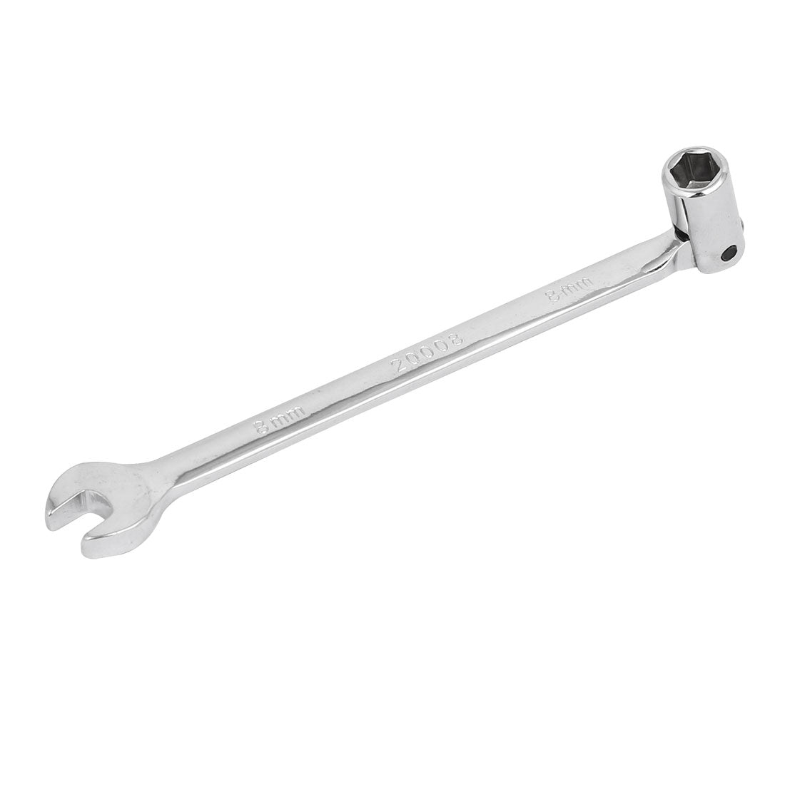 Harfington 8mm Open End Spanner L Style Tubular Socket Combination Wrench