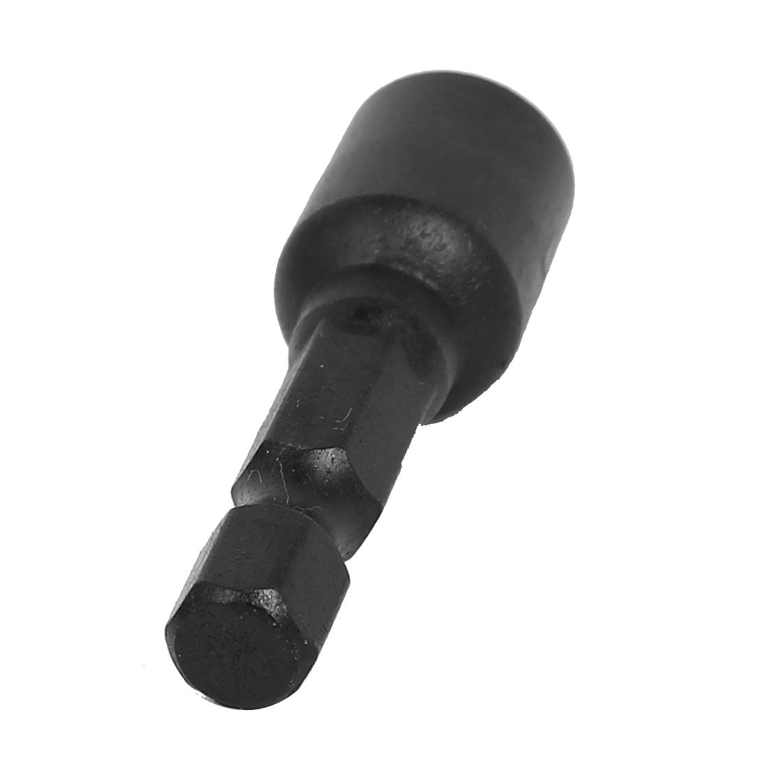 Harfington 1/4" Hexagon Shank 8mm Socket Magnetic Hex Nut Drivers Bits Black 10pcs