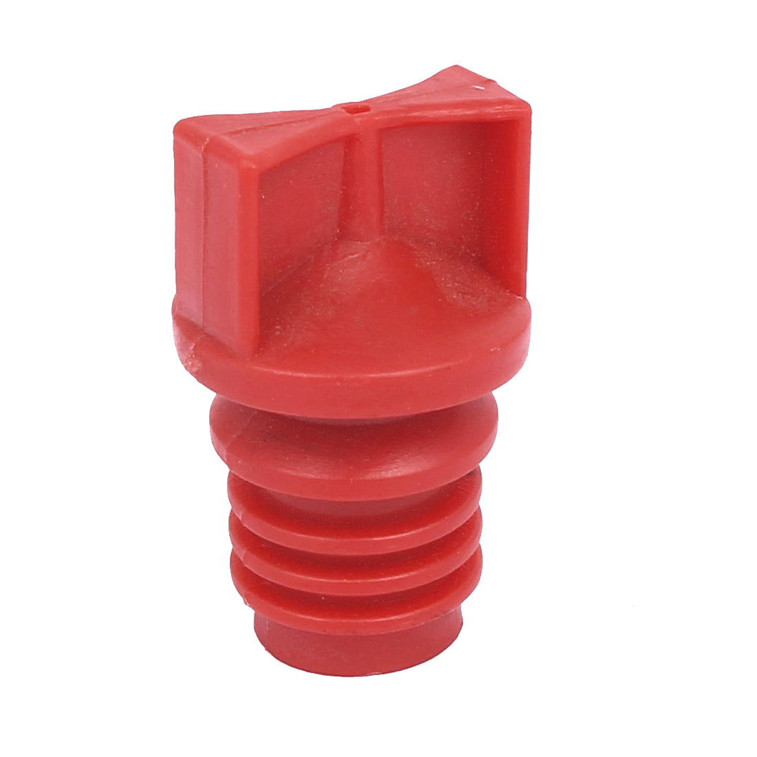 Harfington 18mm Diameter Male Thread Plastic Oil Breather Cap Red for Air Compressor