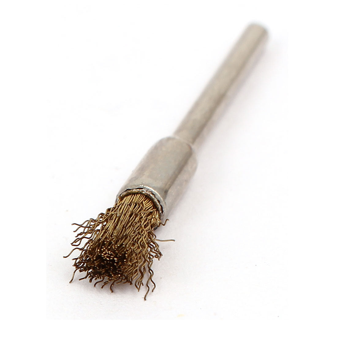 Harfington 3mm Shank Dia 4mm Brush Dia Steel Wire Polishing Abrasive Grinding Brushes 10pcs