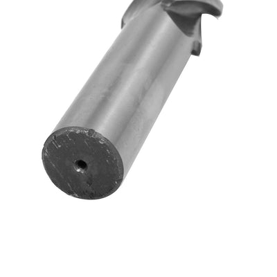 Harfington 24mm Cutting Dia 20mm Shank HSS-AL 4 Spiral Flutes Slotting End Mill Drilling Bit