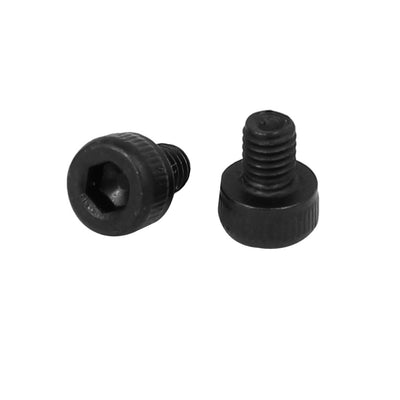 Harfington M3 x 4mm Alloy Steel Internal Hex Drive Socket Cap Head Screw DIN912 42PCS