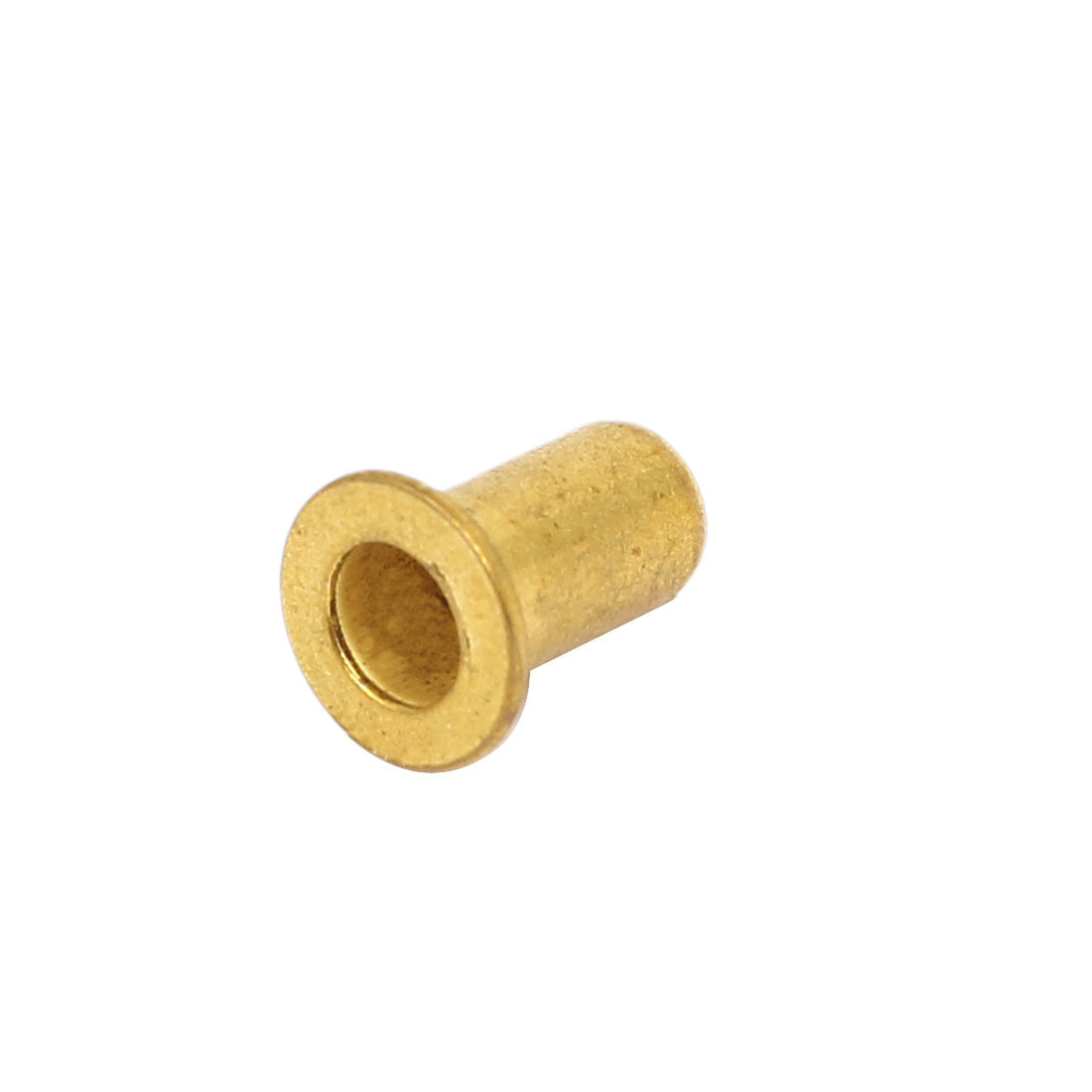 Harfington Furniture Brass Flat Head Rivet Nut Insert  M4 Thread Dia 11mm Length