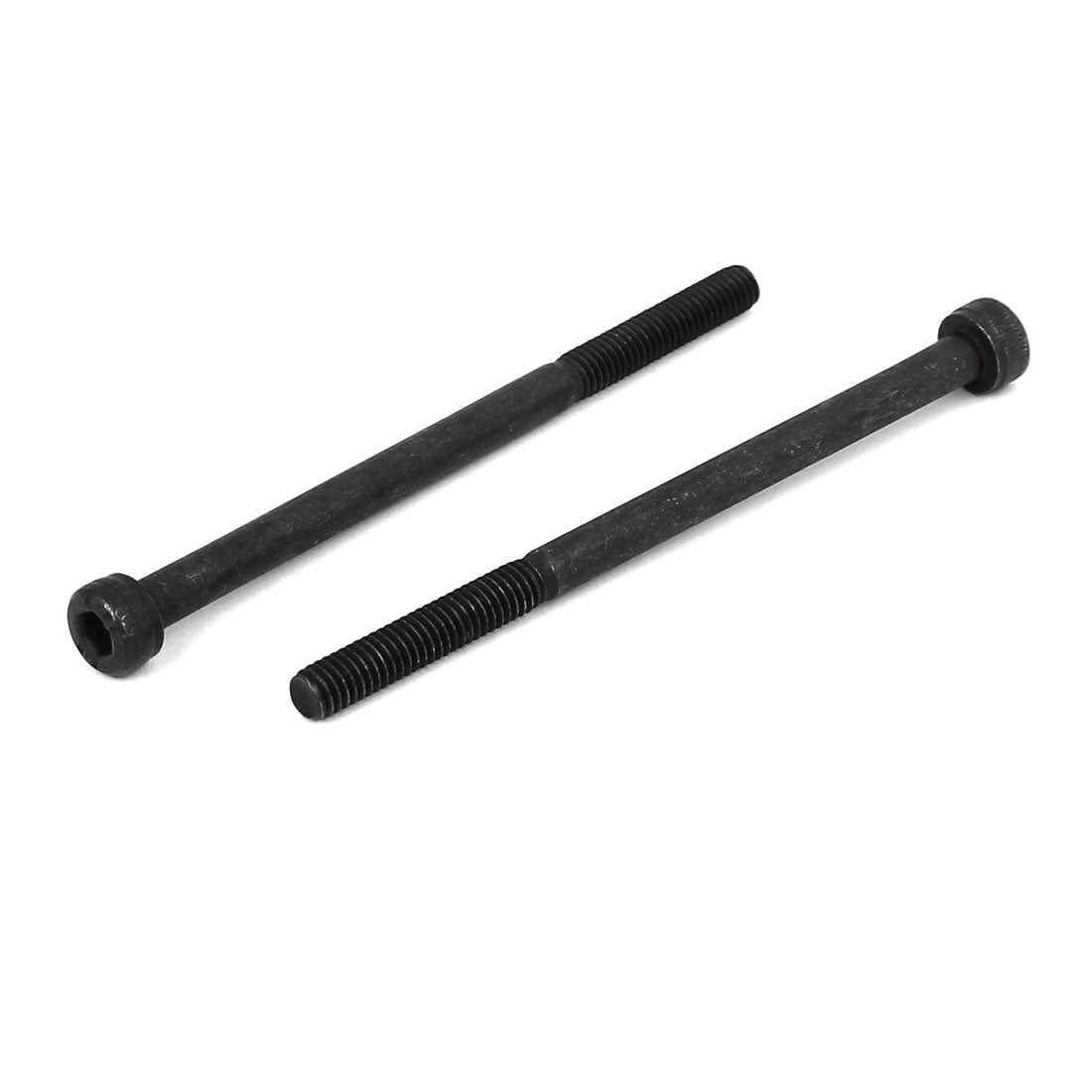 Harfington M4 x 65mm Alloy Steel Bolt Cap Point Hex Socket Head Screws Black 20PCS