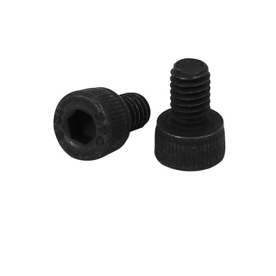 Harfington M4 x 6mm Alloy Steel 12.9 Grade Bolt Hex Socket Head Cap Screw DIN912 5PCS