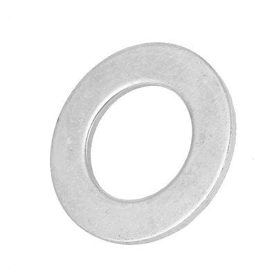 Harfington 18mm x 34mm x 2mm Zinc Plated Flat Spacer Washer Gasket Fastener GB97