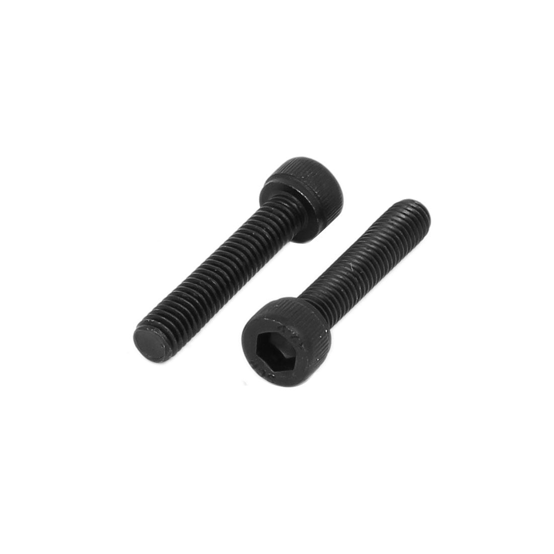 Harfington M6 x 30mm Alloy Steel Internal Hex Drive Socket Cap Head Screw DIN912 30PCS