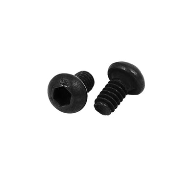 Harfington M1.6x3mm Metal Grade 10.9 Button Head Hex Socket Cap Screw Bolt Fastener 50pcs