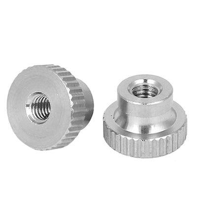 Harfington 2 Pcs M8 304 Stainless Steel Metric Knurled Thumb Nuts for 3D Printer
