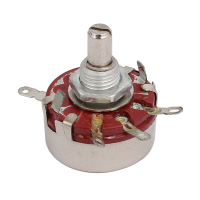 Harfington 150K Ohm Adjustable Rotary Shaft Audio Linear Potentiometer Replacement