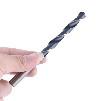 Harfington Woodworking HSS Electric Drill Replacement Part Straight Shank Twist Drill Bit 9.7mm Dia
