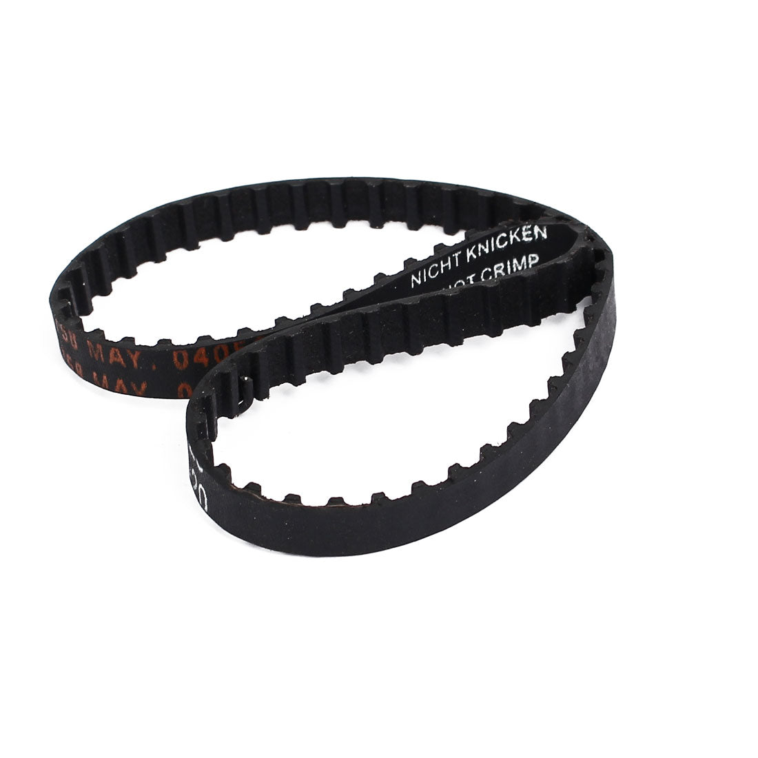 Harfington 130XL Rubber Closed Loop Timing Belt Black 330mm Circumference 6mm Width 2pcs