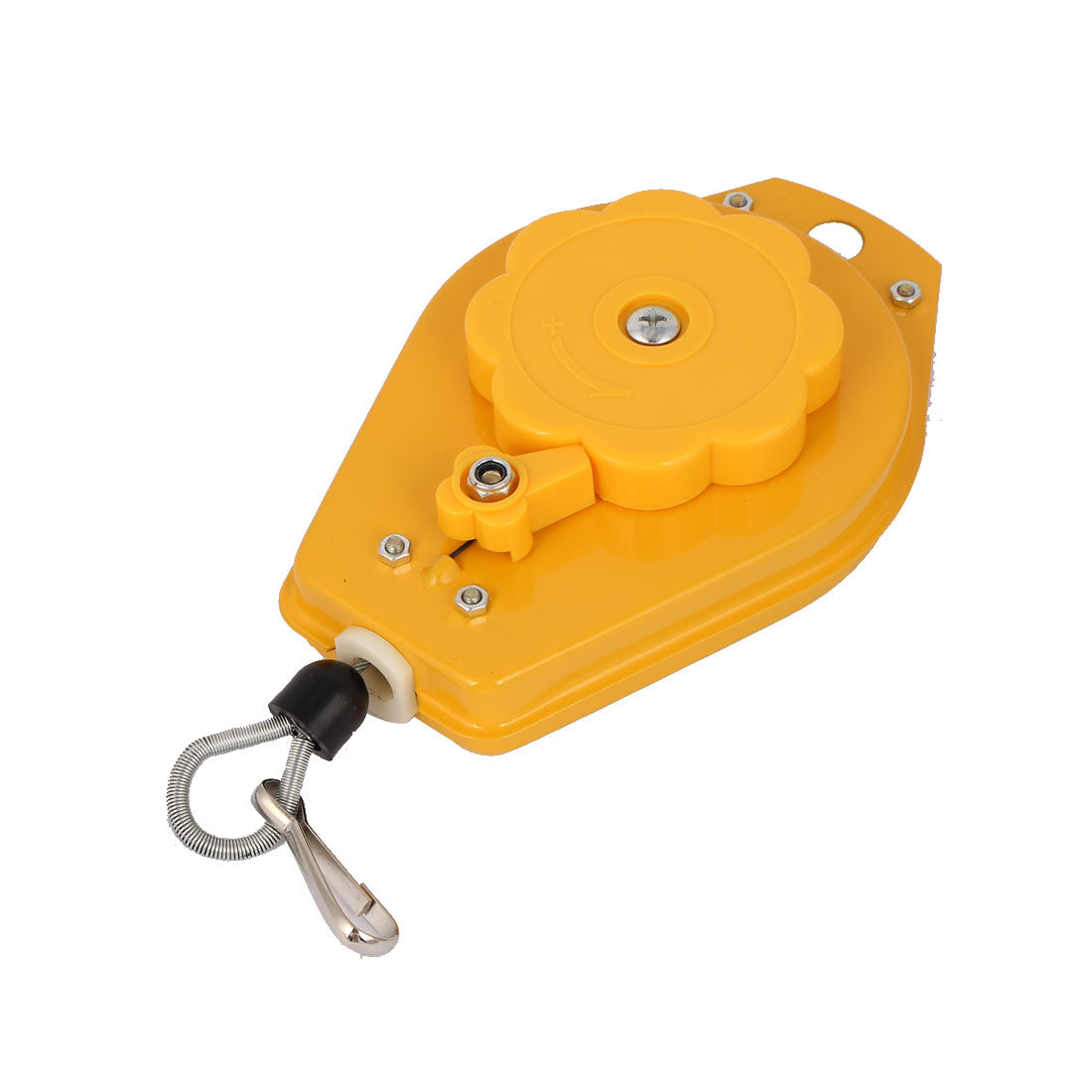 Harfington Assembly-line 0.6-2.0Kg Metal Plastic Spring Balancer Holder Hanging Yellow