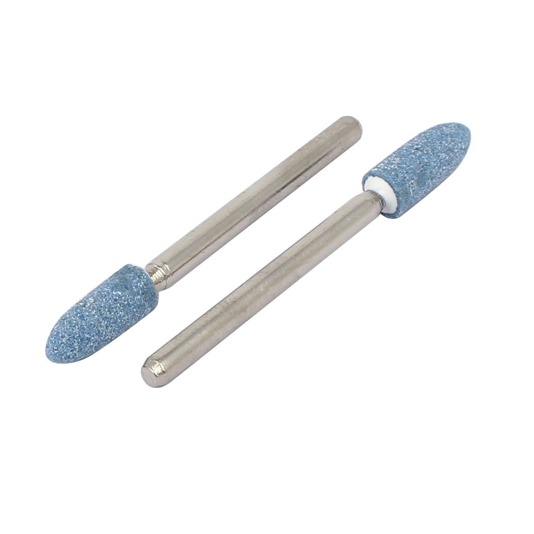 Harfington 5mm Dia Cone Head Straight Shank Ceramic Mounted Points Polishing Grinding Bit 10pcs