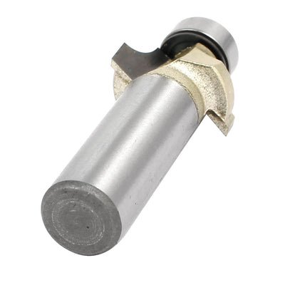 Harfington 1/2-inch Shank 3/8-inch Cutting Dia 2 Flutes Corner Round Roundover Router Bit Coated