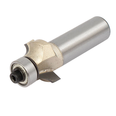 Harfington 1/2-inch Shank 3/8-inch Cutting Dia 2 Flutes Corner Round Roundover Router Bit Coated