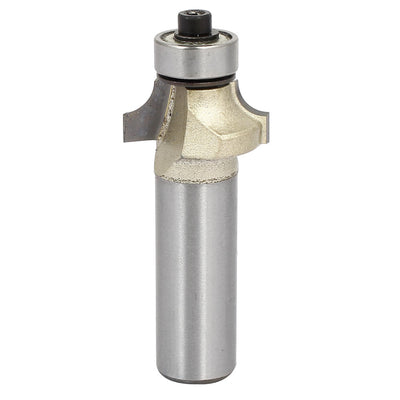 Harfington 1/2-inch Shank 3/8-inch Cutting Dia 2 Flutes Corner Round Roundover Router Bit Coated