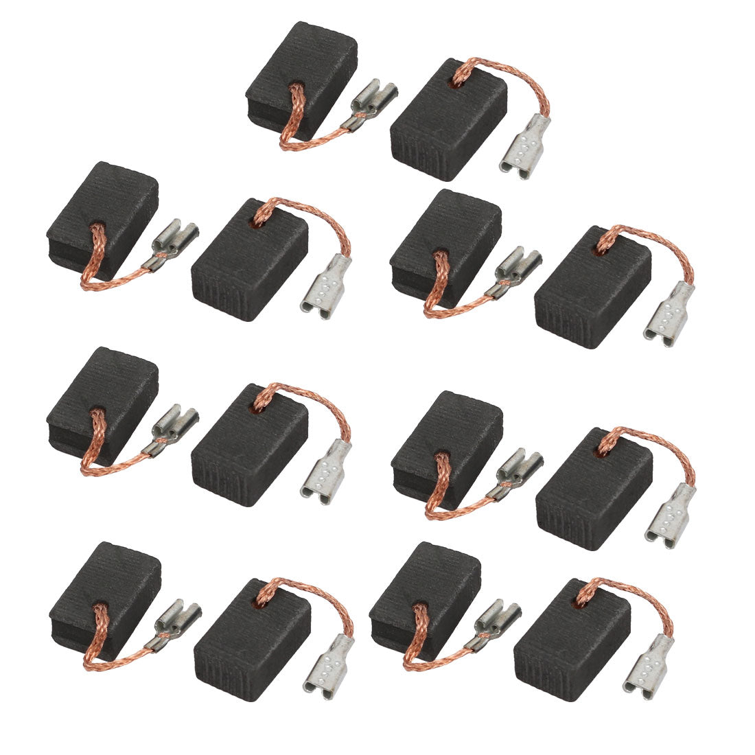 Harfington 14 Pcs 14 x 9 x 6mm Planer Motor Carbon Brushes