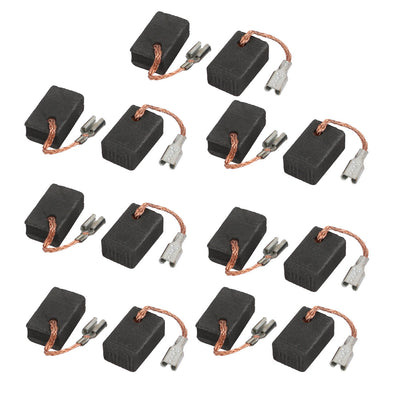 Harfington 14 Pcs 14 x 9 x 6mm Planer Motor Carbon Brushes