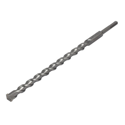 Harfington 18mm Drilling Dia Carbide SDS Square Shank Dual Flutes Masonry Drill Bit Gray
