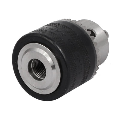 Harfington 1/2-20UNF Connect 1.5-13mm Capacity 3-Jaw Electric Spanner Drill Chuck Set 3 in 1