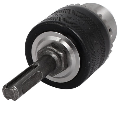 Harfington 1/2-20UNF Connect 1.5-13mm Capacity 3-Jaw Electric Spanner Drill Chuck Set 3 in 1