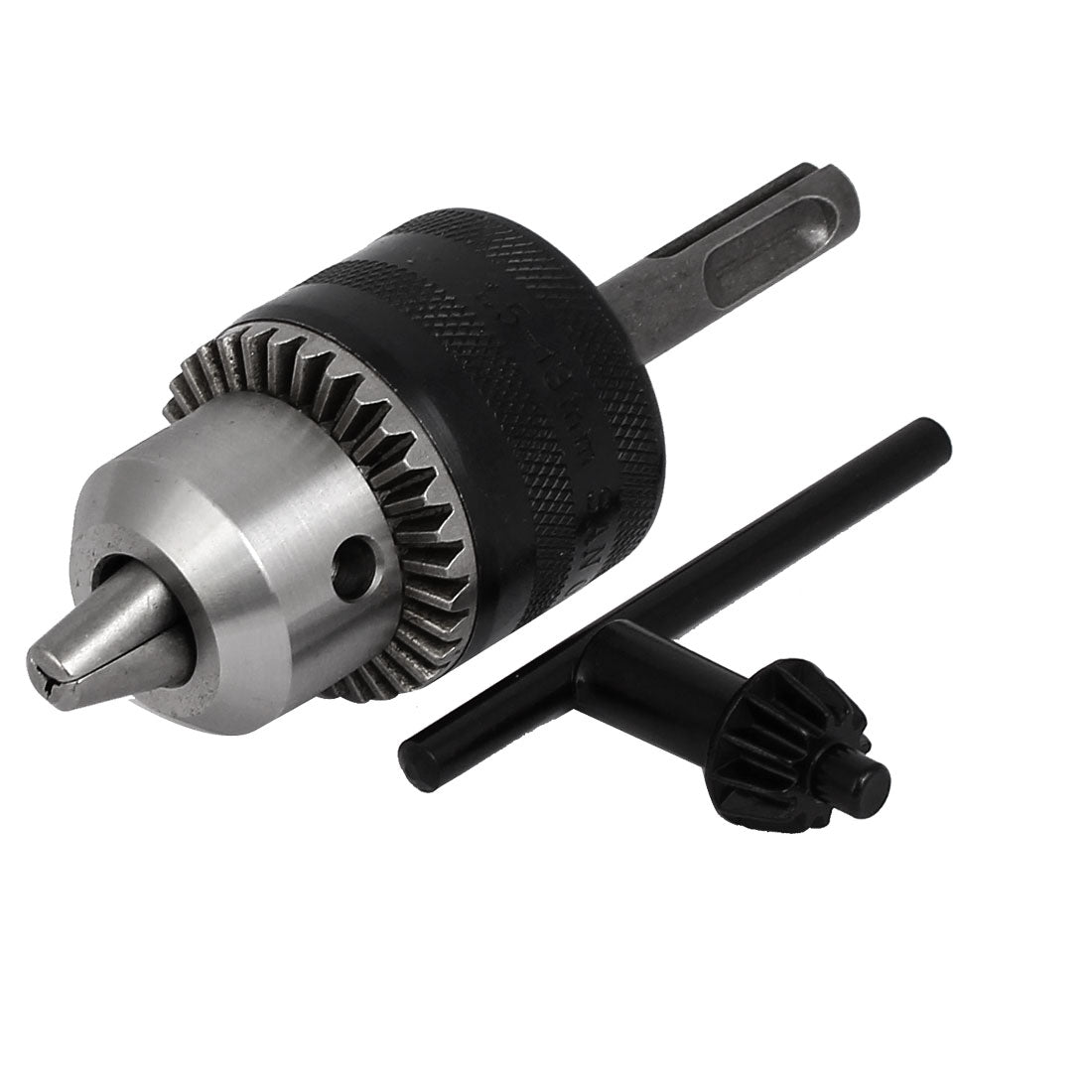 Harfington 1/2-20UNF Connect 1.5-13mm Capacity 3-Jaw Electric Spanner Drill Chuck Set 3 in 1