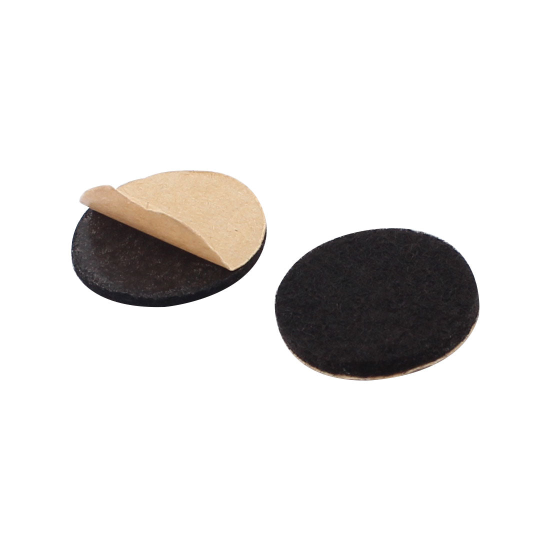 uxcell Uxcell Office Self Adhesive Desk Table Furniture Felt Cushions Pads Mats Black 20mm 100pcs
