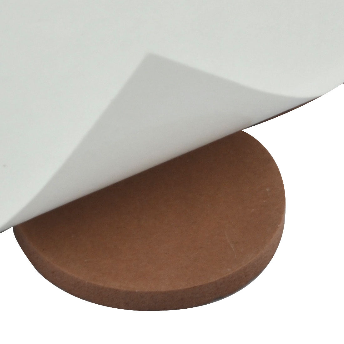 uxcell Uxcell Table Chair EVA Round Anti Scratch Furniture Feet Pads Covers Cushion Brown 38mm Dia 8pcs