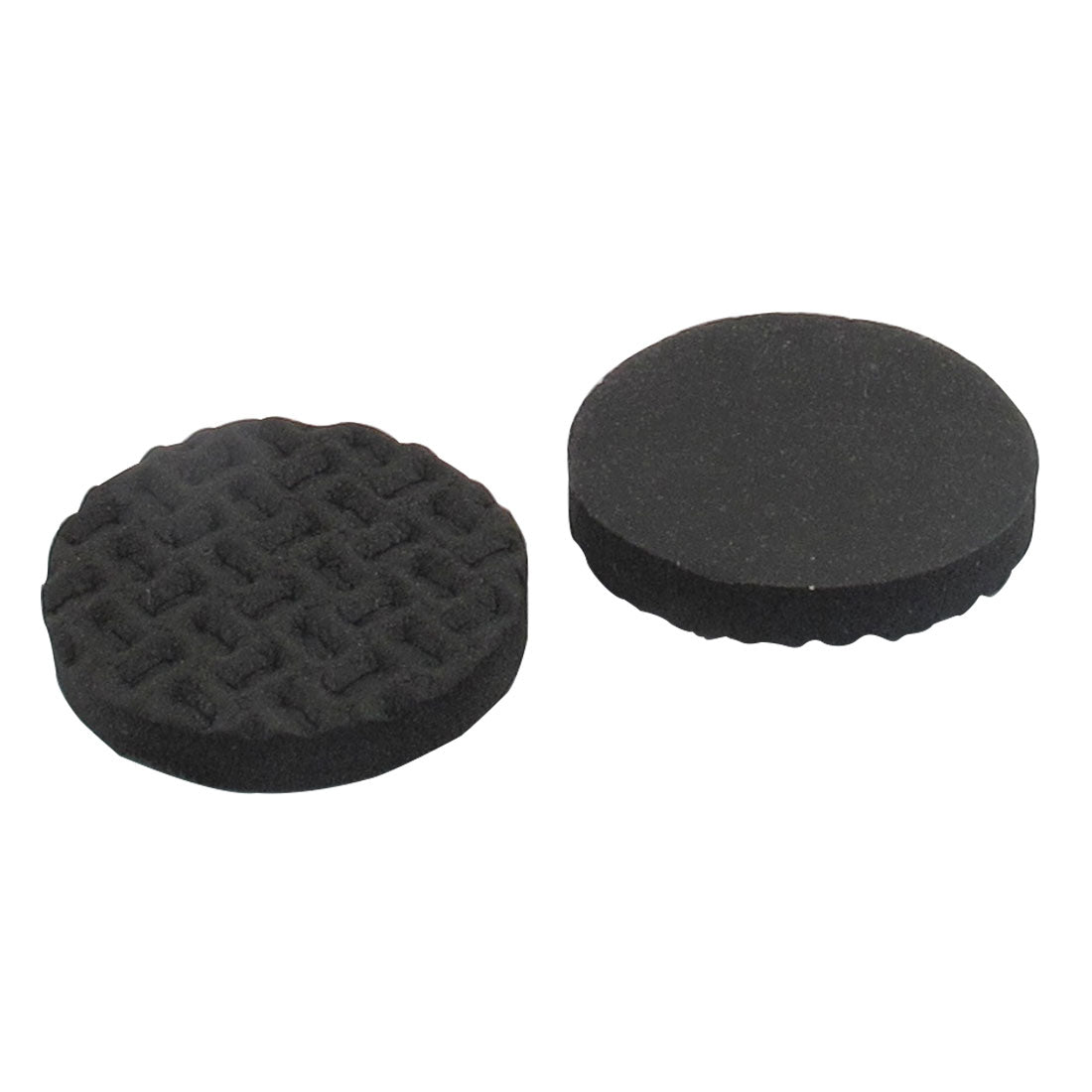 uxcell Uxcell Household Round EVA Antislip Self Stick Chair Furniture Foot Pads Mats Black 22mm Dia 108pcs