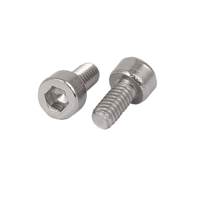 Harfington 30 Pcs M2.5x5mm 316 Stainless Steel Metric Hex Socket Head Cap Bolts Fasteners