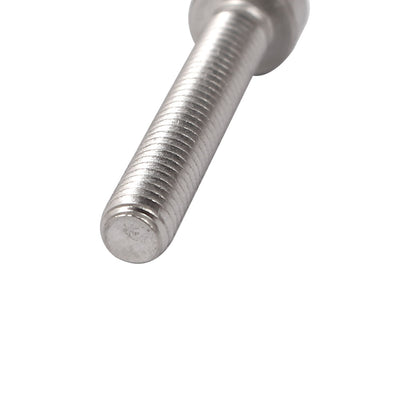 Harfington 20 Pcs M4x25mm 316 Stainless Steel Metric Hex Socket Head Cap Screws 30mm Length