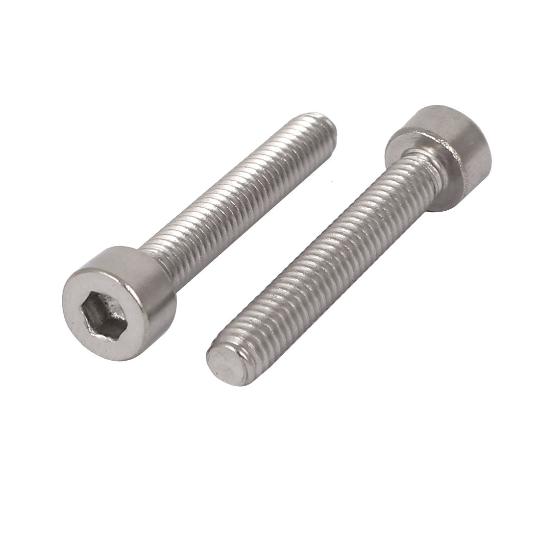 Harfington 20 Pcs M4x25mm 316 Stainless Steel Metric Hex Socket Head Cap Screws 30mm Length