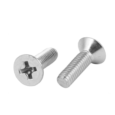 Harfington 40 Pcs M4x16mm 316 Stainless Steel Countersunk Phillips Machine Screws Fasteners