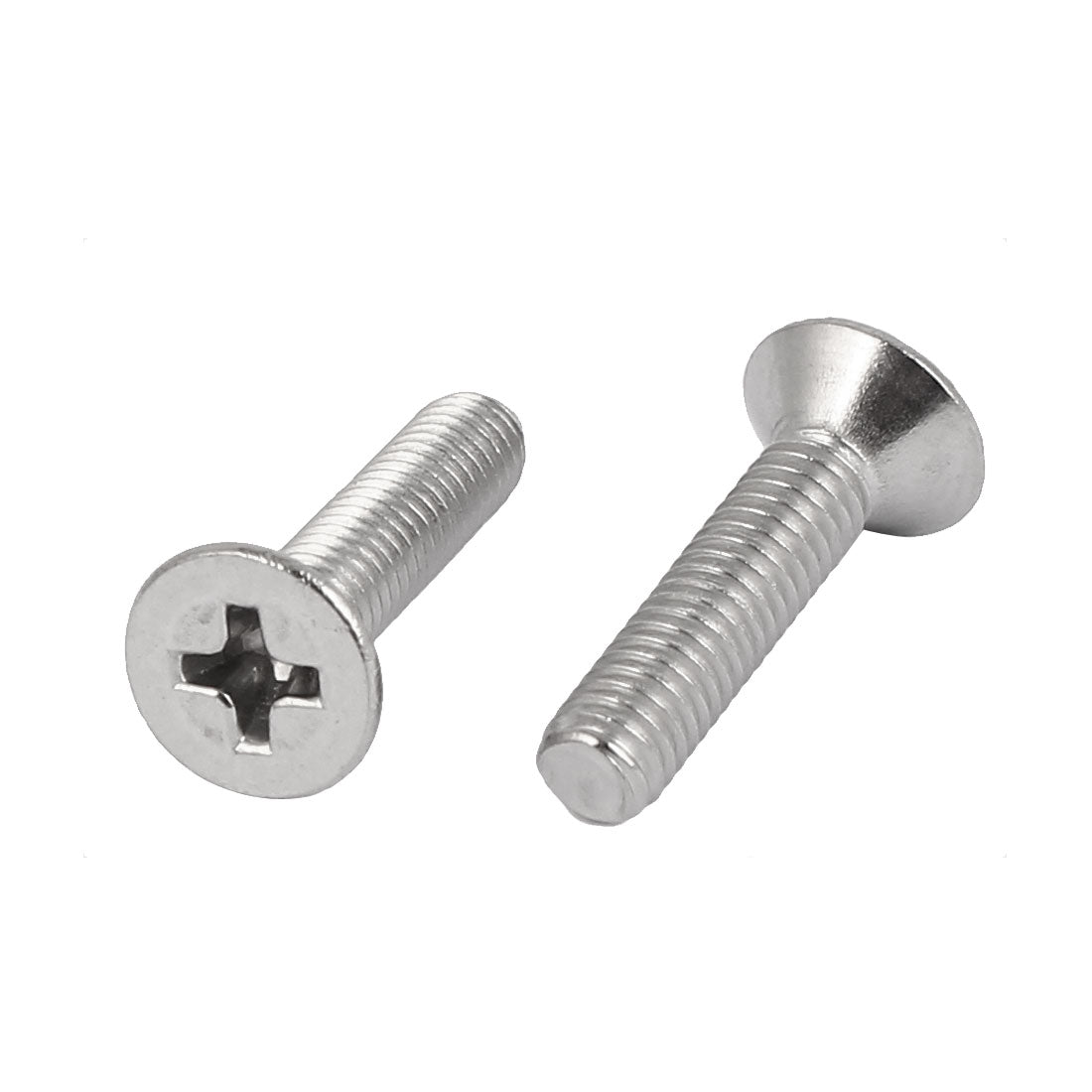 Harfington 30 Pcs M4x18mm 316 Stainless Steel Countersunk Phillips Machine Screws Fasteners