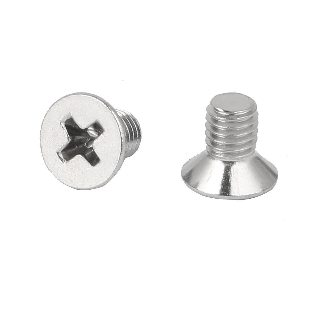 Harfington 30 Pcs M5x8mm 316 Stainless Steel Countersunk Phillips Machine Screws Fasteners