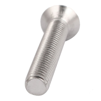Harfington 10 Pcs M6x35mm 316 Stainless Steel Countersunk Phillips Machine Screws Fasteners