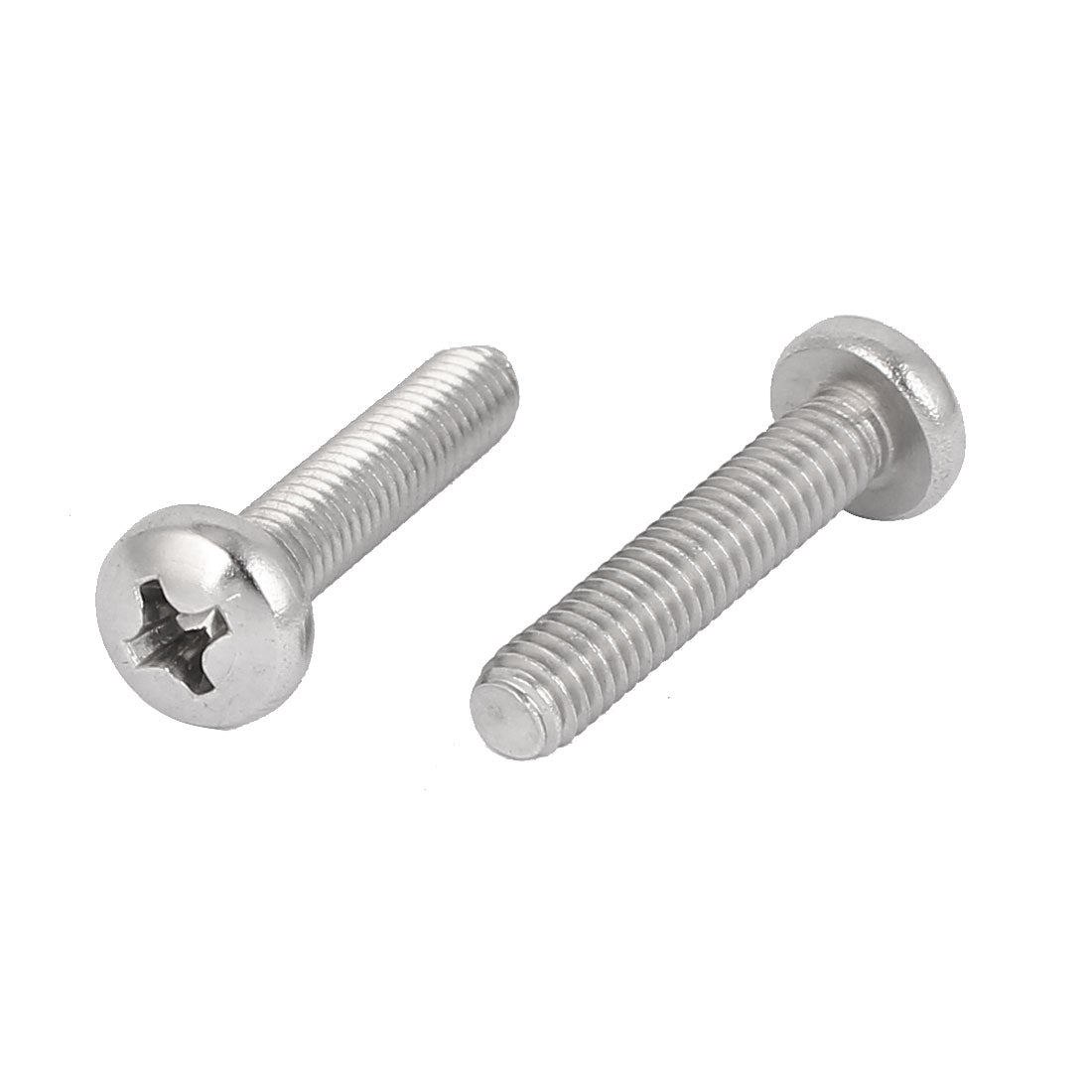 Harfington 50 Pcs M1.6x10mm 316 Stainless Steel Phillips Pan Head Machine Screws Bolts