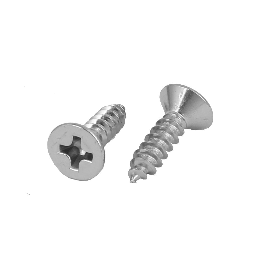 Harfington M3.5x13mm 316 Stainless Steel Flat Head Phillips Self Tapping Screws Bolts 50pcs