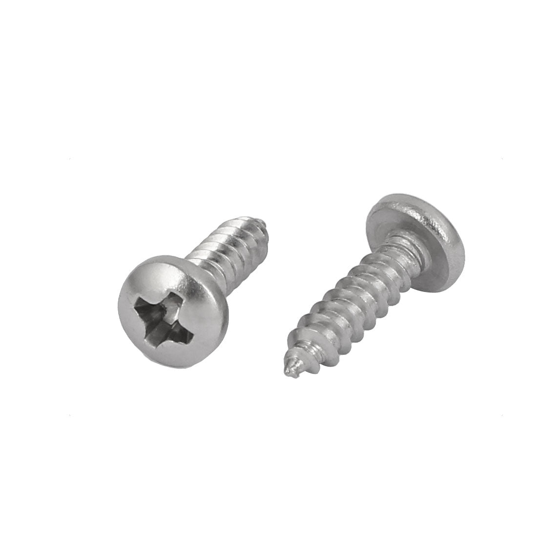 Harfington M3.5x13mm 316 Stainless Steel Phillips Drive Pan Head Self Tapping Screws 50pcs