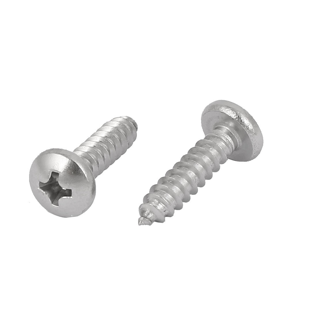 Harfington M3.5x16mm 316 Stainless Steel Phillips Pan Head Self Tapping Screws Bolts 50pcs