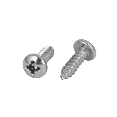 Harfington M3.9x13mm 316 Stainless Steel Phillips Pan Head Self Tapping Screws Bolts 40pcs