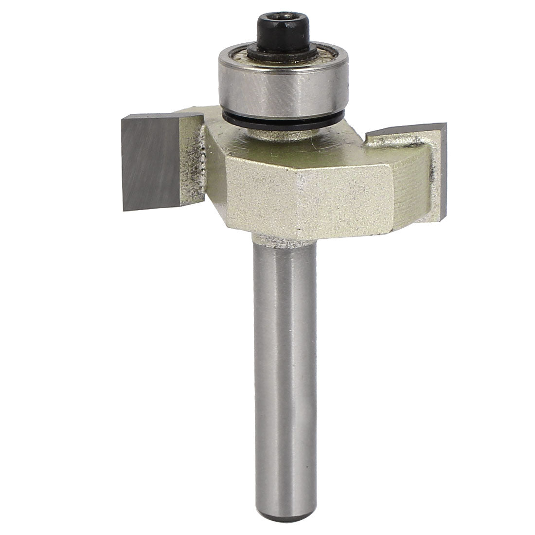 Harfington 1/4" Shank Dia 3/8" Cutting Depth Groove Forming 2-Flute T-Slot Router Bits