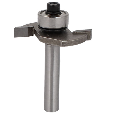 Harfington 1/4" x 5/32" Woodworking Double Flute T-Slot Slotting Router Bits Cutting Tool