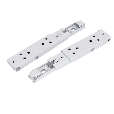 Harfington 195mm x 110mm Folding Spring Wall Mounted Shelf Bracket Brace Support 2pcs