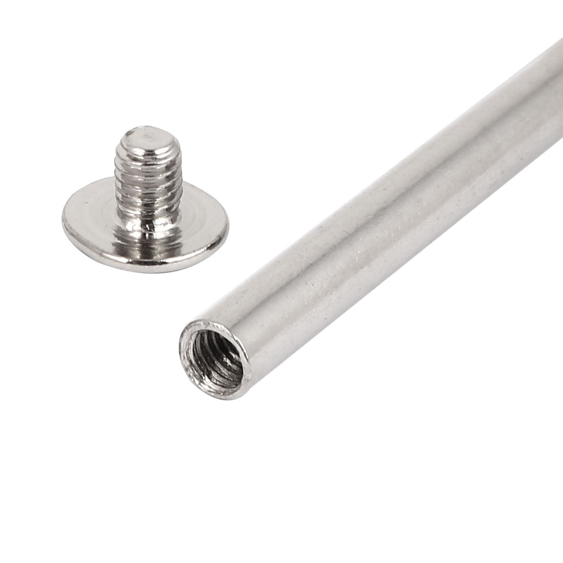 Harfington Purse Belts Photo Albums Metal Binding Screws Bolts M5 x 65mm 20 Pcs